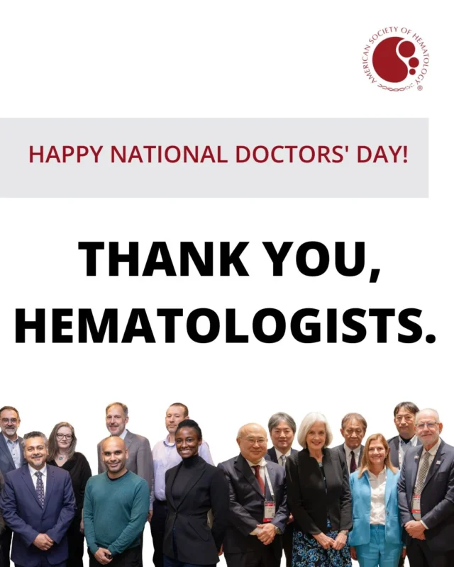 Happy National Doctors’ Day to All Physicians Making a Difference - ASH