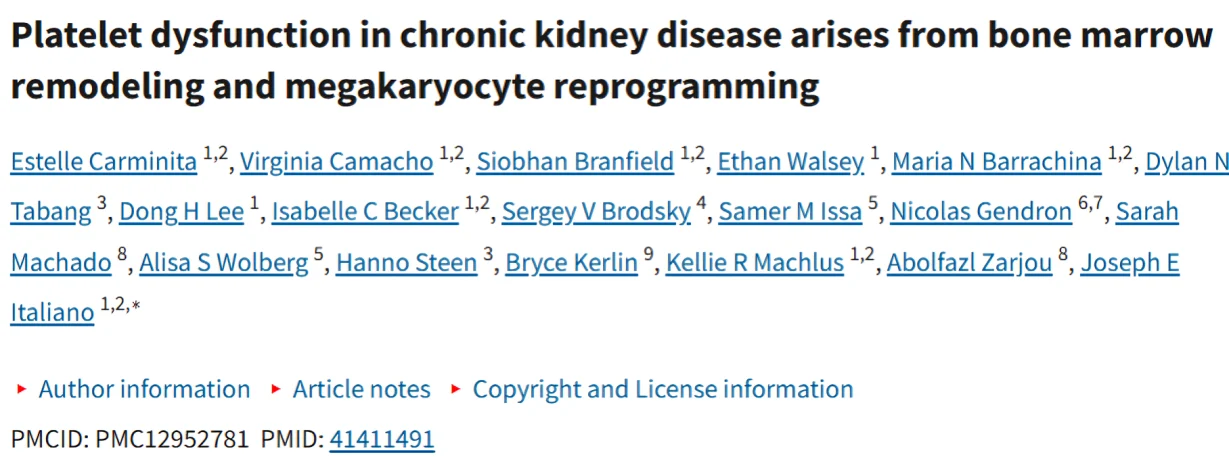 Estelle Carminita։ What If the Origin of Platelet Dysfunction Starts in the Bone Marrow