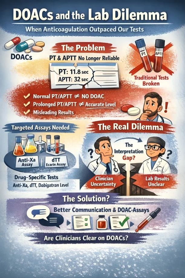 Ifeanyichukwu Ifechidere: Direct Oral Anticoagulants Broke Traditional Coag Testing