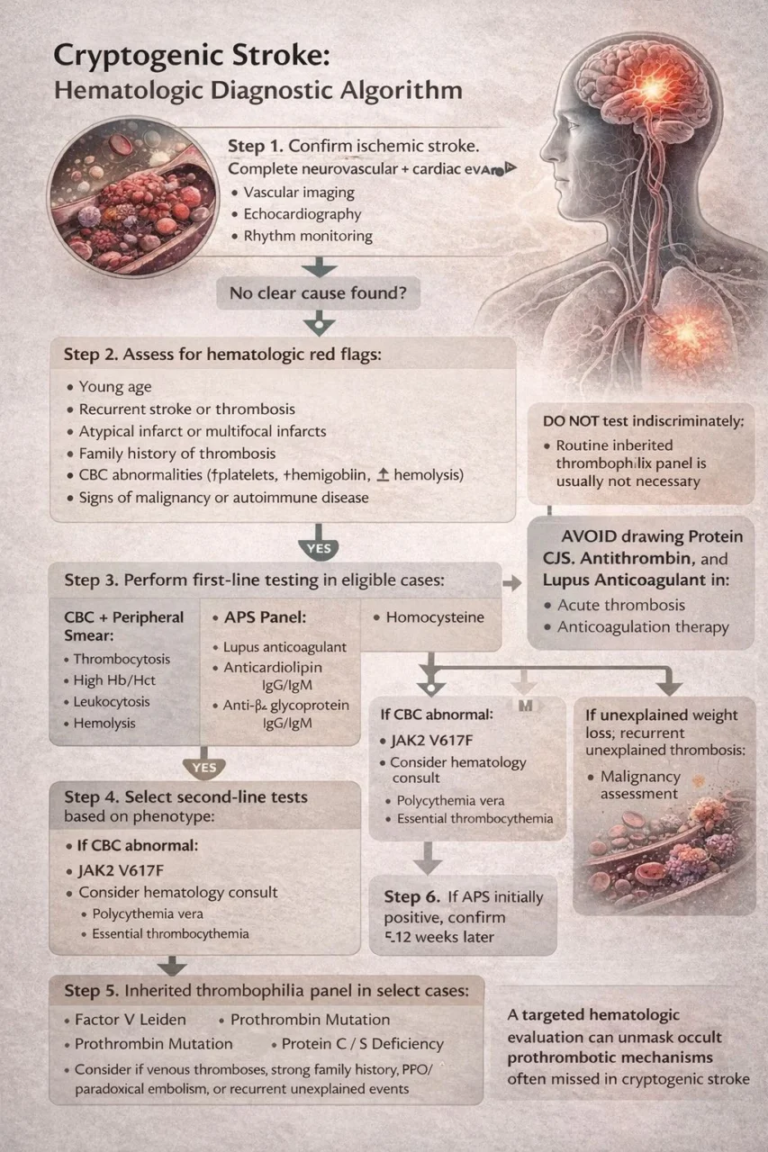 Heghine Khachatryan: Hematologic Causes of Cryptogenic Stroke 1 Heghine Khachatryan: Hematologic Causes of Cryptogenic Stroke