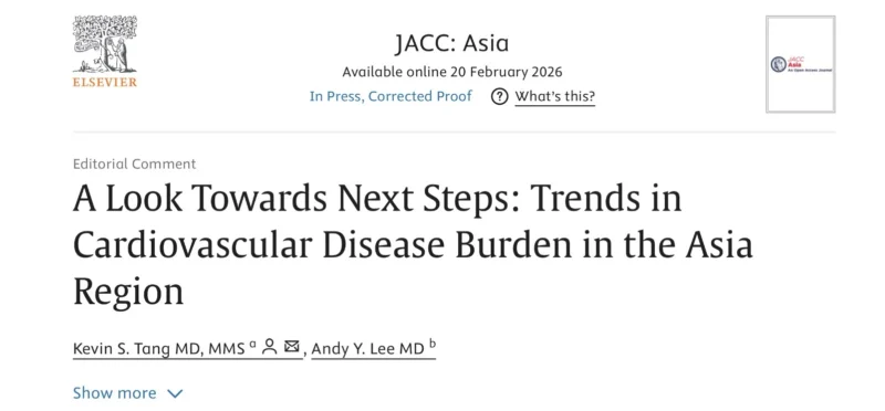 Kevin Tang: Evolving Burden of CVD Across Asia and Its Broader Implications for Global Health Policy