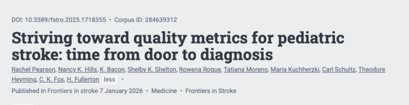 Peter Antevy: EMS Rarely Suspects Pediatric Stroke And It’s Costing Kids Time
