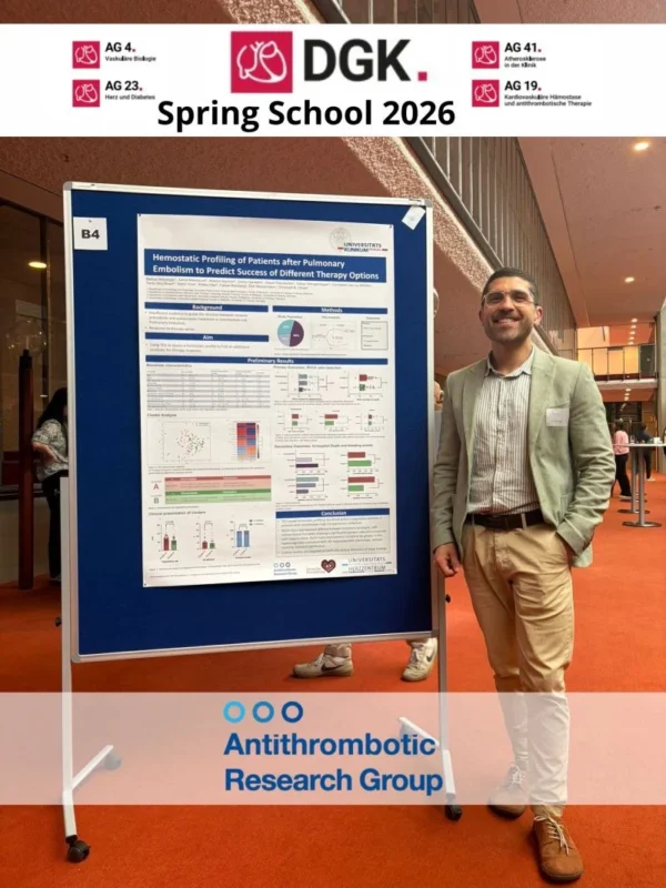 Christoph B. Olivier: New Research from Marius Wessinger on Predicting Therapy Success After Pulmonary Embolism