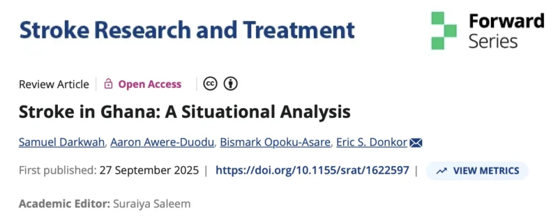 Sekyi-Brown Reginald: Ghana Should Include Alteplase and Tenecteplase in National Health Insurance 1 Sekyi-Brown Reginald: Ghana Should Include Alteplase and Tenecteplase in National Health Insurance