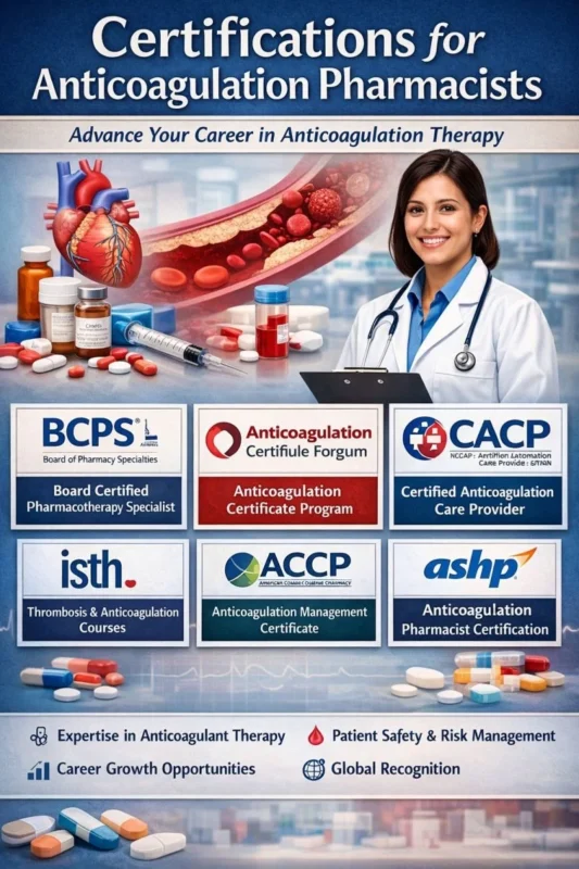 Zeeshan Ahmed Khattak: Certification Pathways in Anticoagulation for Pharmacists