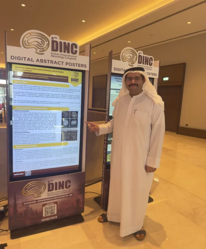 Ali Al Janaahi: Clinical Insights on Recurrent Stroke in Neuro‑Behçet Disease at DINC 2026