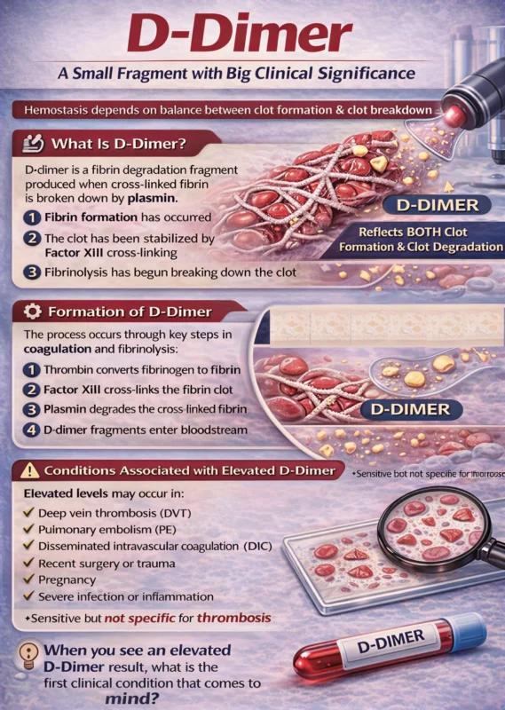 Simon Senanu: D-Dimer - A Small Fragment with Big Clinical Significance 1 Simon Senanu
