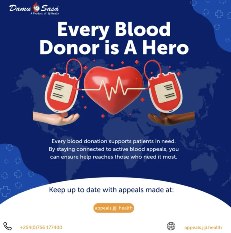 Donate Blood and Be the Reason Someone Survives - Damu Sasa