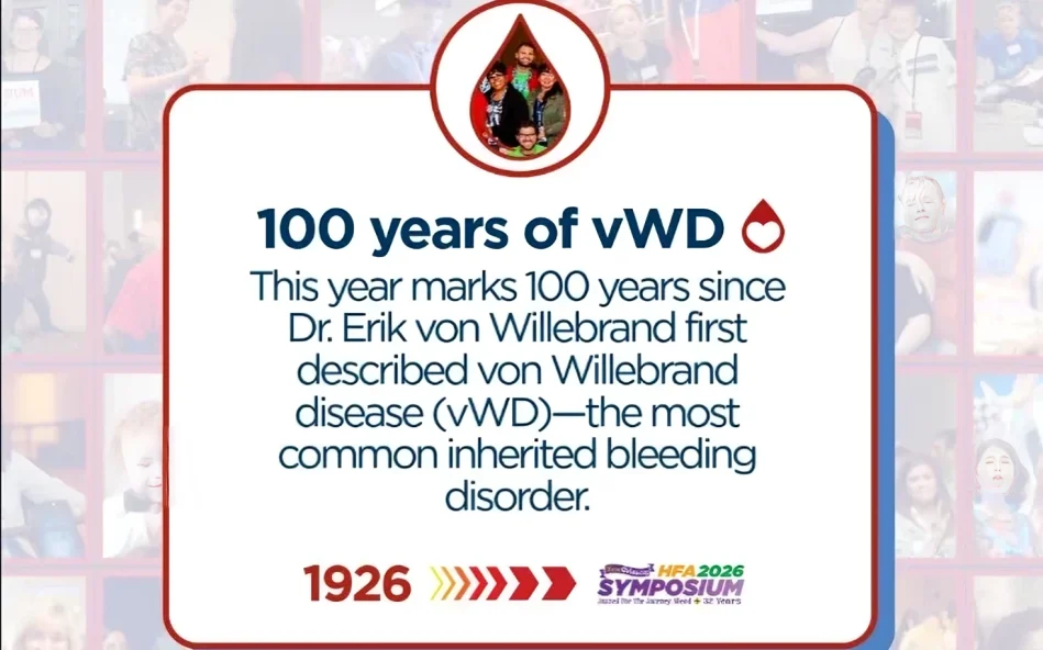 Marking a Century of Progress in von Willebrand Disease – HFA