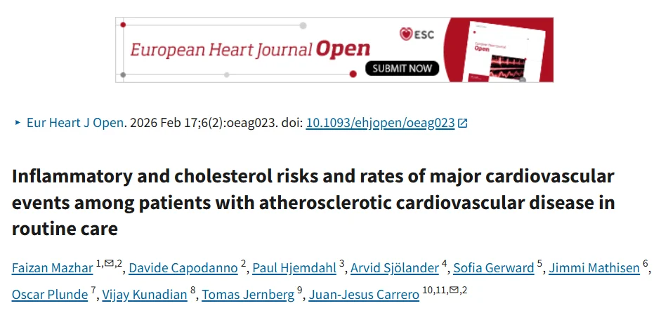 Filippo Cademartiri: Inflammation vs Cholesterol as Driver of Residual ASCVD Risk 1 Filippo Cademartiri: Inflammation vs Cholesterol as Driver of Residual ASCVD Risk