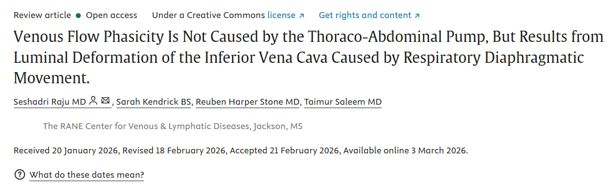 Jan Sloves: Venous Phasicity and the Role of IVC Mechanics