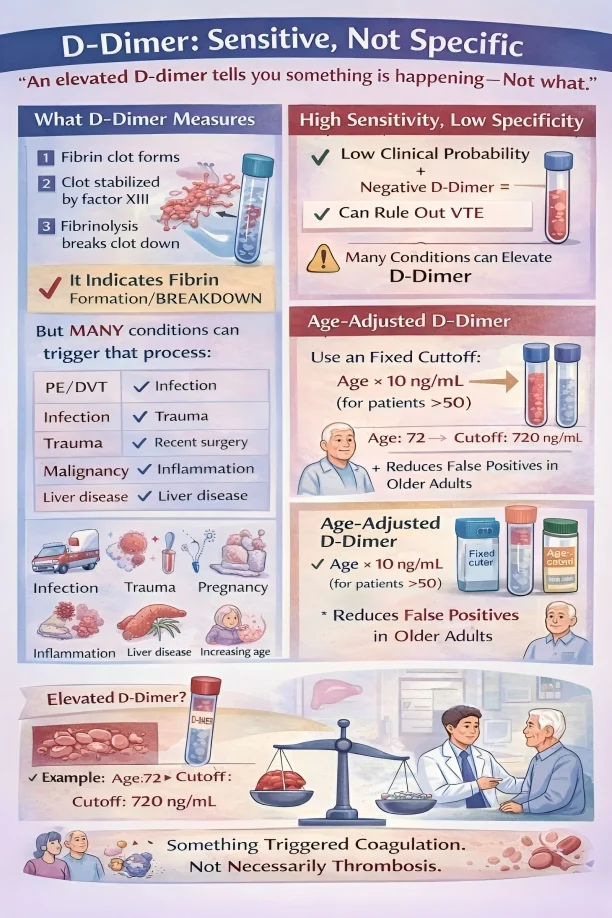 Ifeanyichukwu Ifechidere: Understanding the Sensitivity and Specificity of D-Dimer