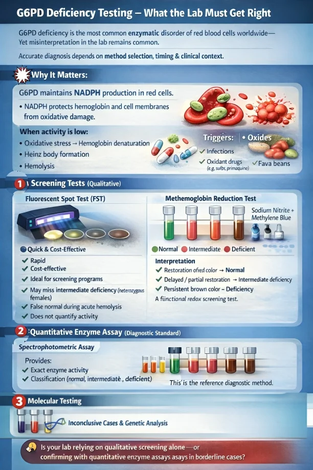 Simon Senanu: G6PD Deficiency Testing - What the Lab Must Get Right 1 Simon Senanu: G6PD Deficiency Testing - What the Lab Must Get Right