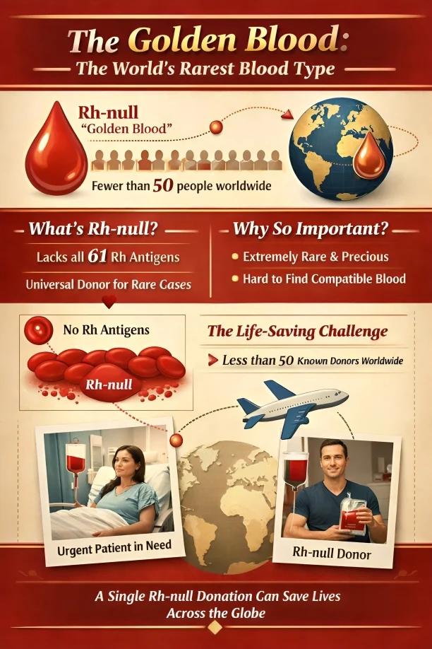 Anthony Yazbeck։ The 'Golden Blood' - The World's Rarest Blood Type