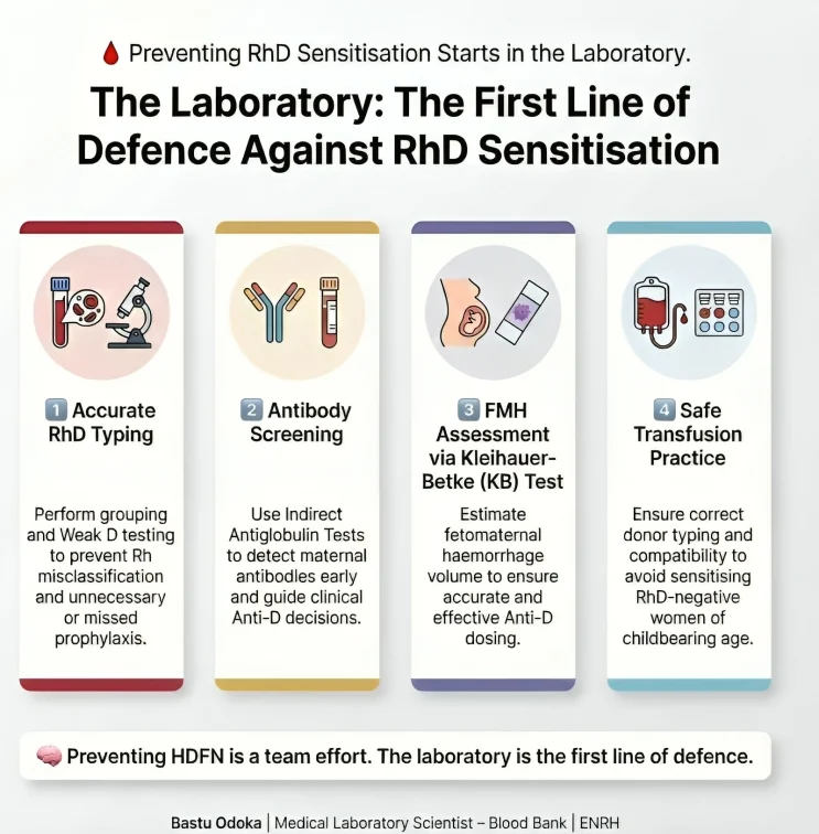 Bastu Odoka: The Laboratory’s Role in Preventing RhD Disease