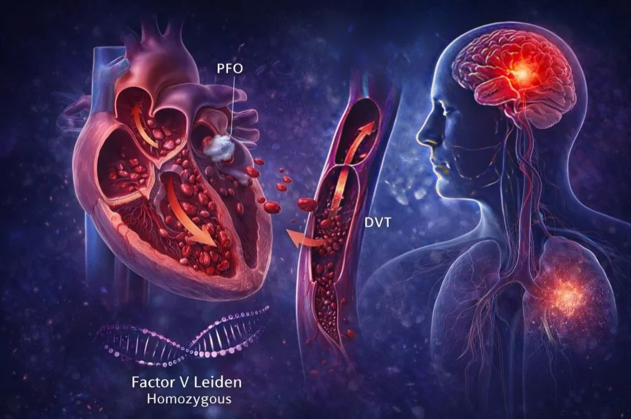 Heghine Khachatryan: PFO, Cryptogenic Stroke, and Factor V Leiden - Closure or Lifelong Anticoagulation?