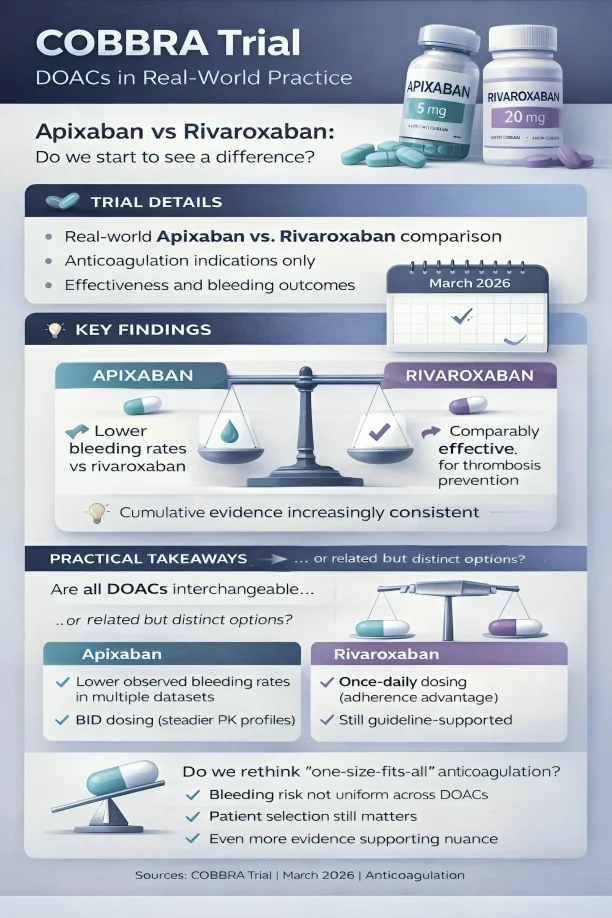Edward Lee Carter: Are All DOACs Truly Interchangeable in Real-World Practice?