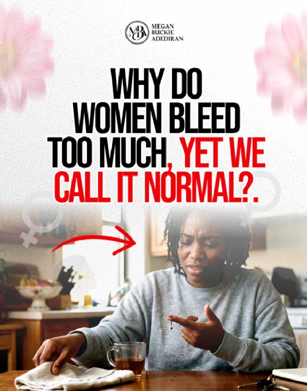 Megan Adediran: Heavy Period as a Sign of a Underlying Bleeding Disorder