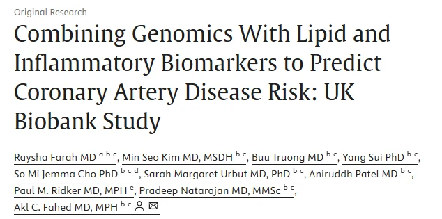 Giordano Botta: A Single Measurement in Midlife Can Reveal Future Heart Attack Risk