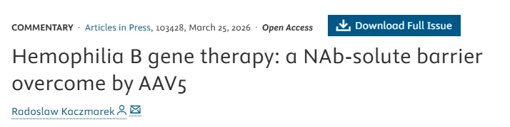 Marcin Czerwinski: Neutralizing Anti-AAV Antibodies in Hemophilia B Gene Therapy
