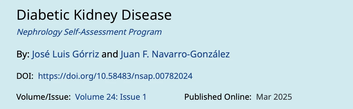 Alberto Carlos Reino: Diabetes and the Hidden Cardiovascular–Renal Reality