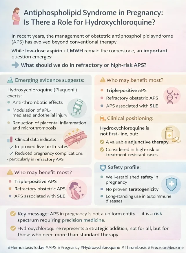 Heghine Khachatryan։ Targeting High Risk Antiphospholipid Syndrome in Pregnancy with Hydroxychloroquine