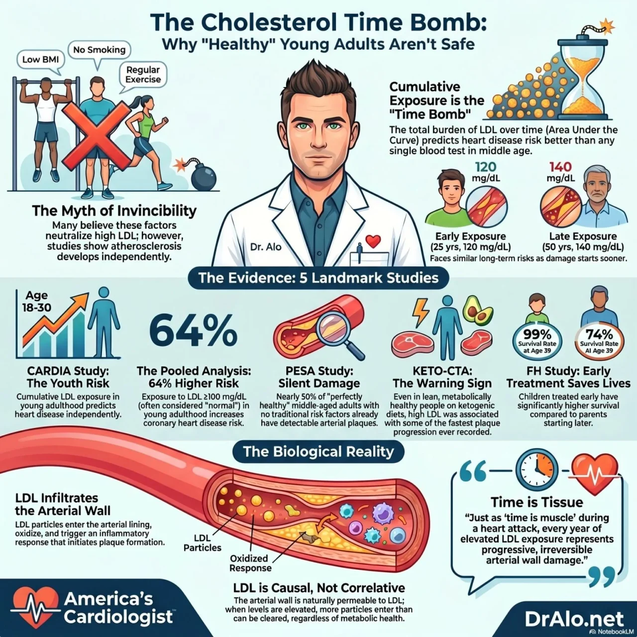 Mohammed Alo: Being Fit Does Not Protect You from High LDL