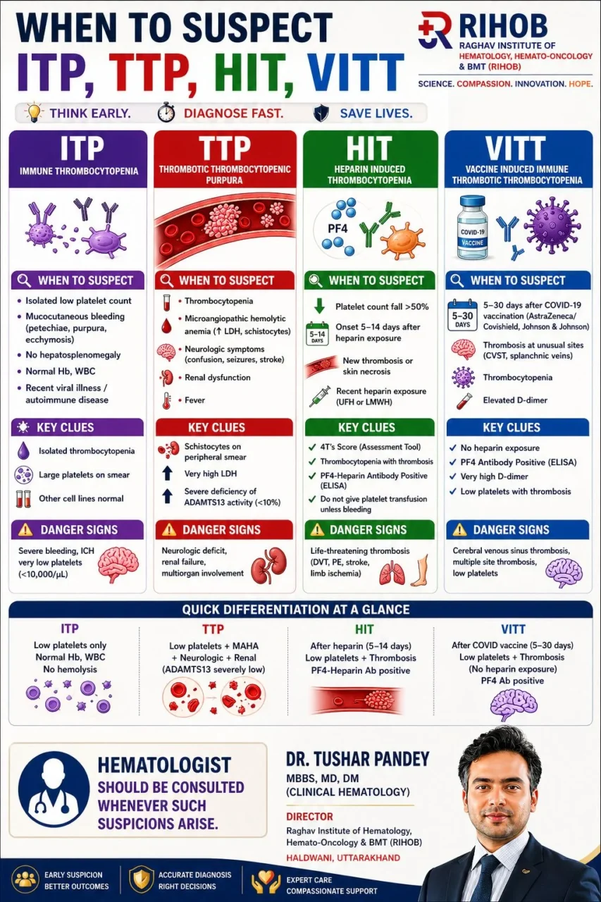 Tushar Pandey: When Low Platelets Are Not ITP