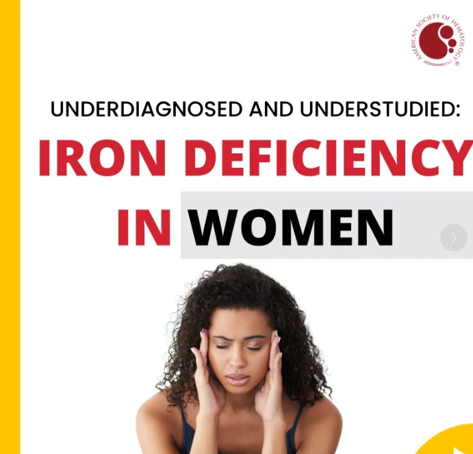 Iron Deficiency in Women During Reproductive Years - ASH
