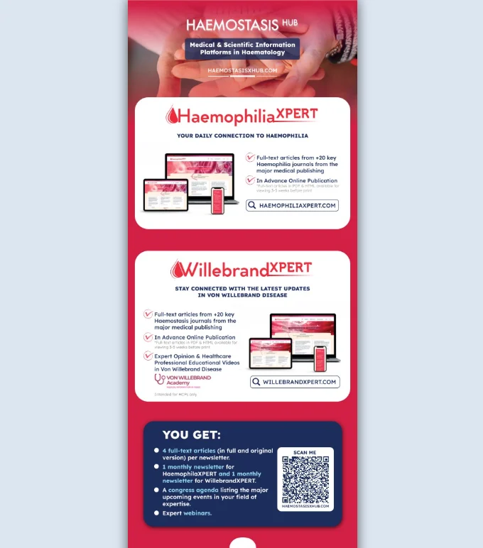 Cedric Hermans: A Simple Way to Stay Updated in Haemophilia and von Willebrand Disease