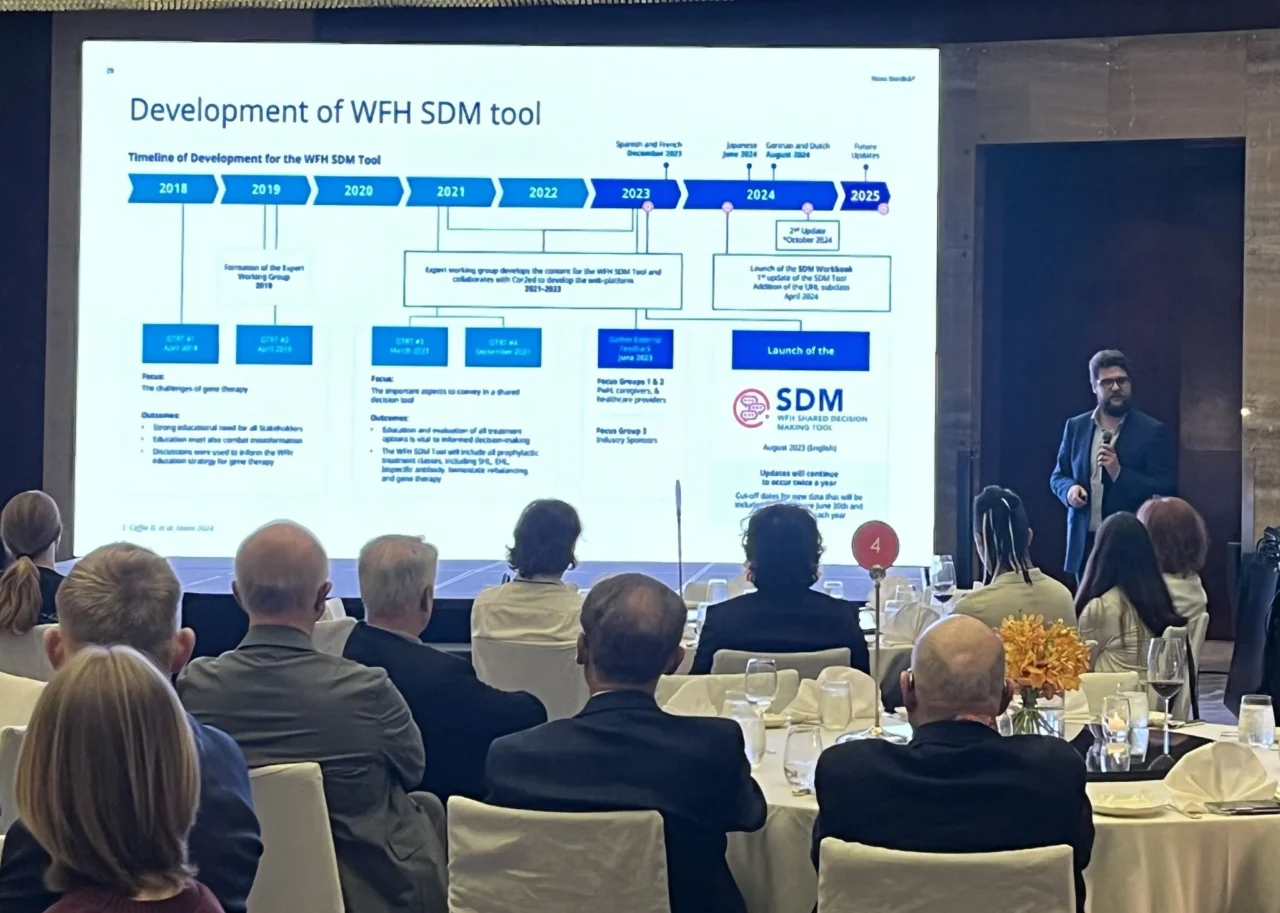 Katarina Ziakova: The WFH Shared Decision - Making Tool Is Driving Critical Conversations in Haemophilia Care