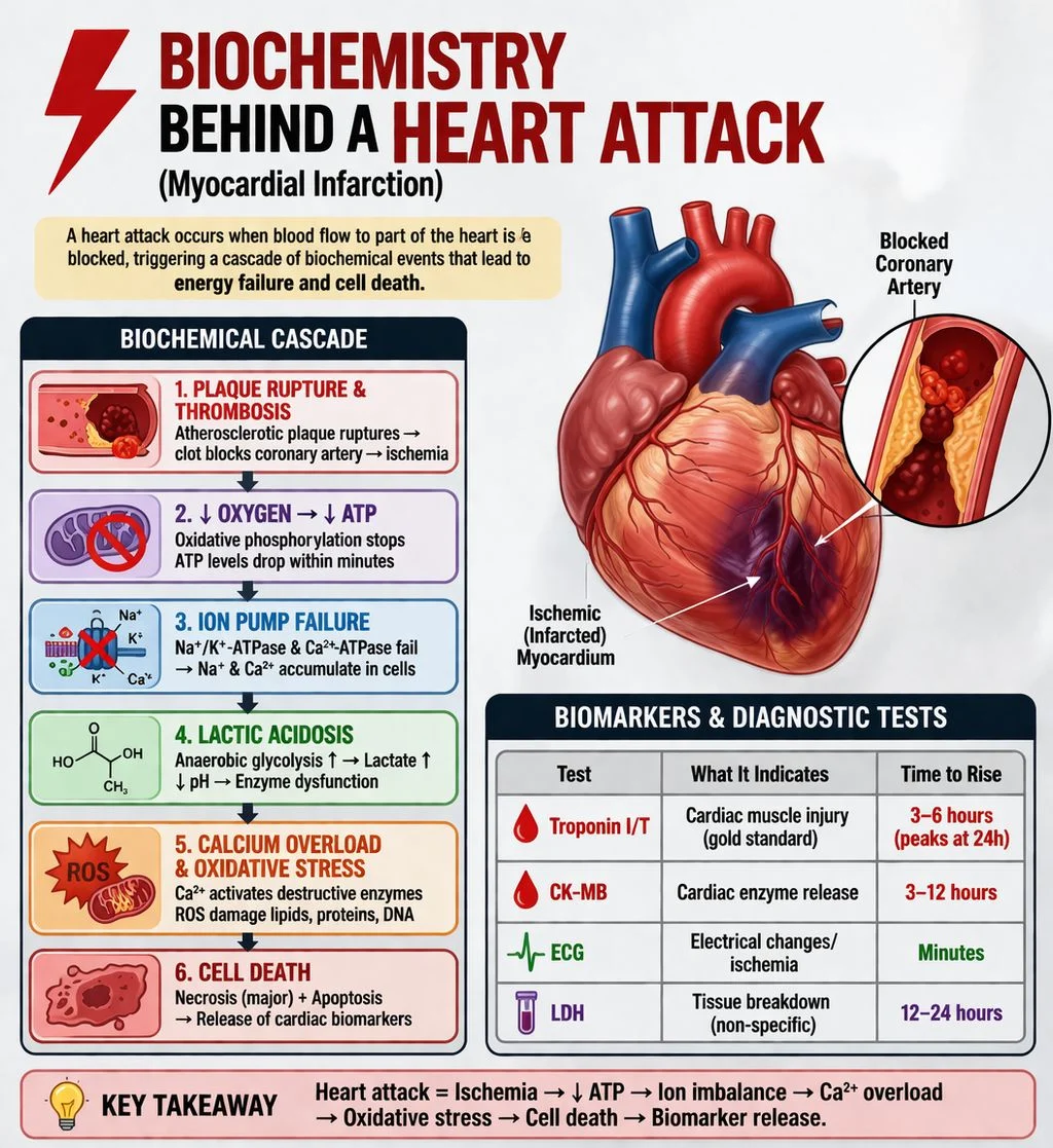 Lama Samia: Biochemical Cascade of Myocardial Infarction