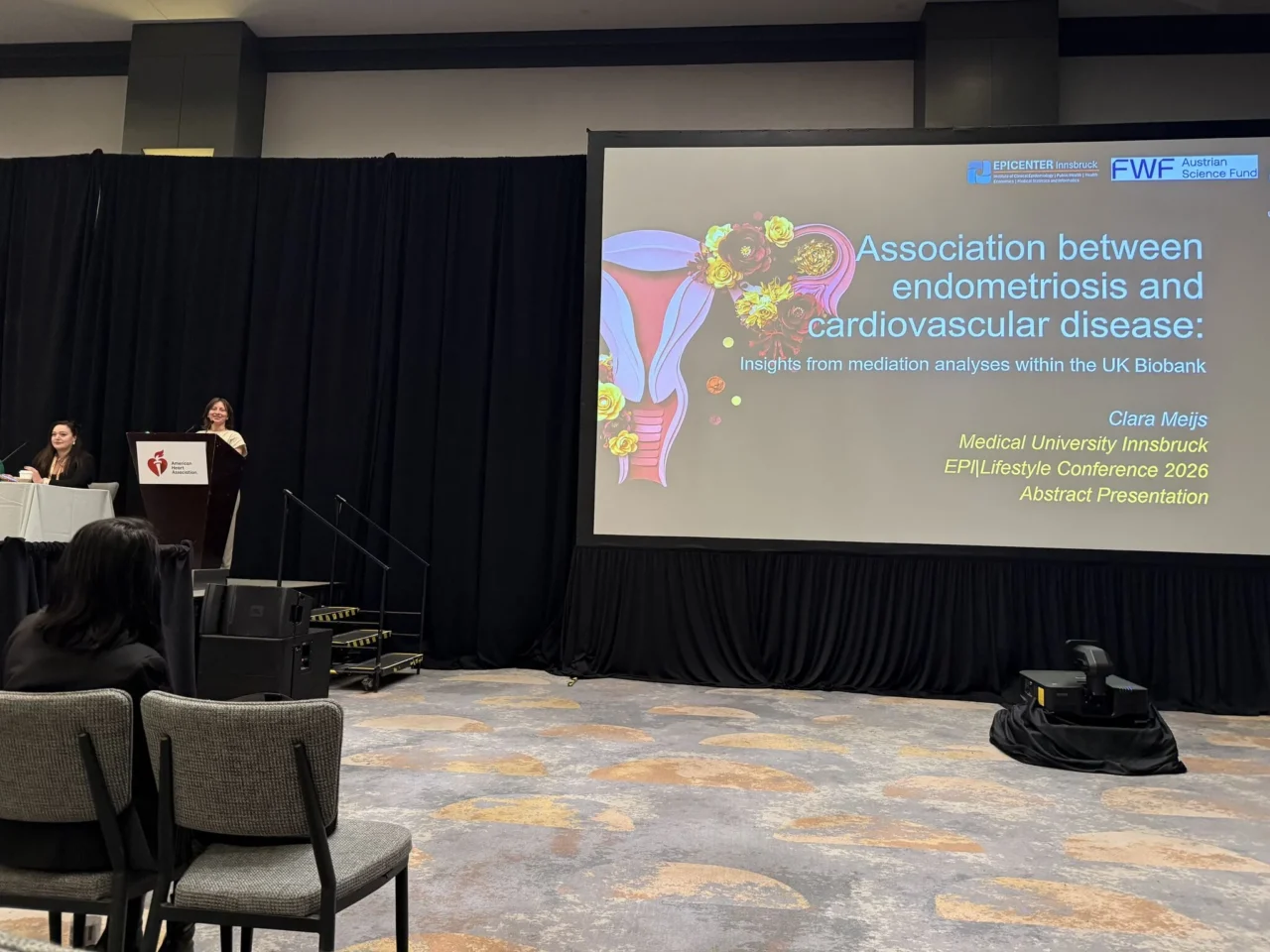 Clara Meijs: Great Time Presenting Our Endometriosis Project at the AHA EPI Lifestyle Conference 1 Clara Meijs