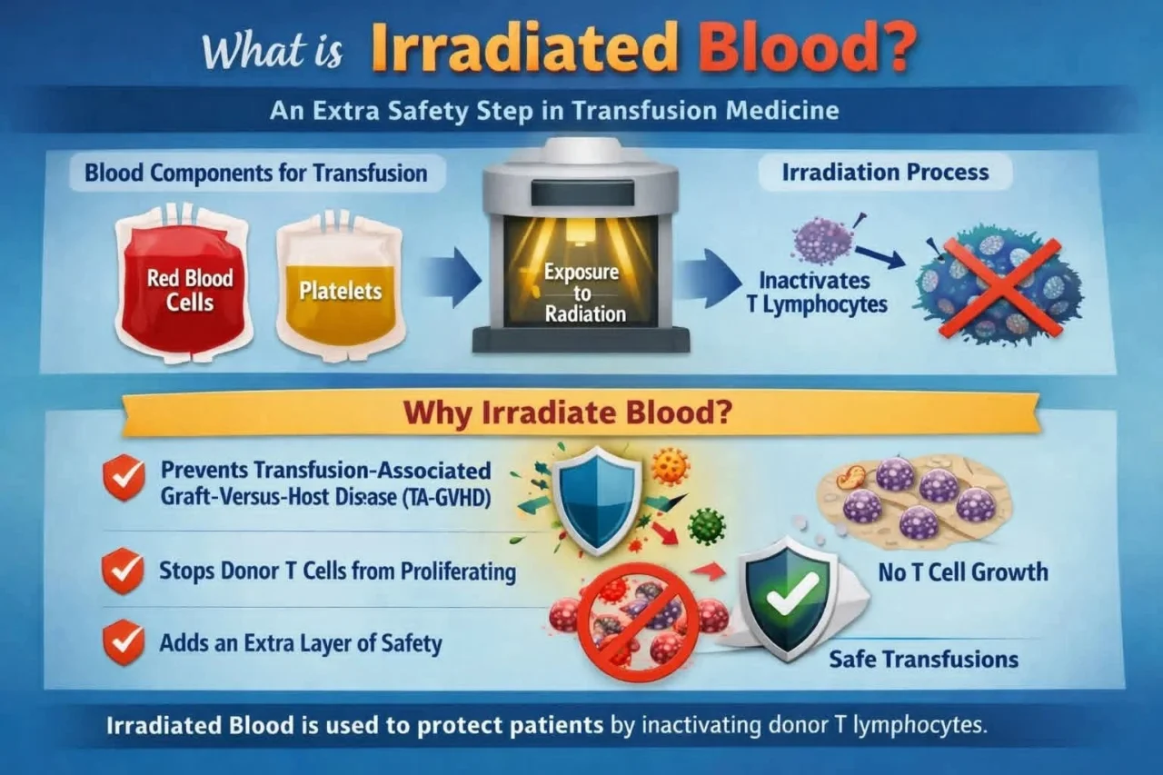 Tareq Abadl: Irradiated Blood - Safer, Not More Dangerous