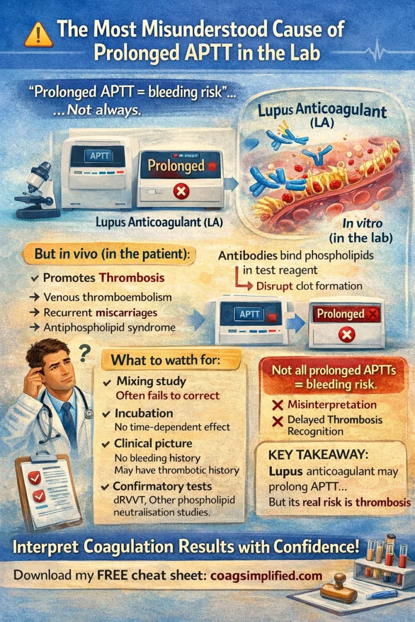 Augustina Isioma Ikusemoro: The Most Misunderstood Cause of a Prolonged APTT in the Laboratory