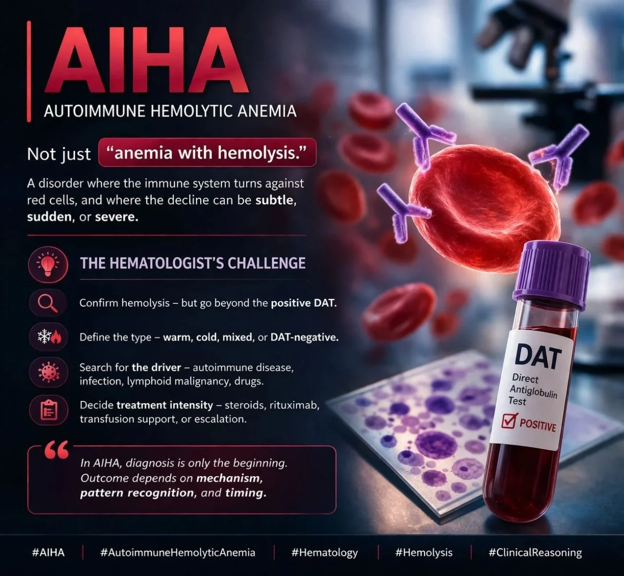 Paritosh Garg: Importance of Ruling Out an Underlying Cause Before Treatment of AIHA 1 Paritosh Garg: Importance of Ruling Out an Underlying Cause Before Treatment of AIHA