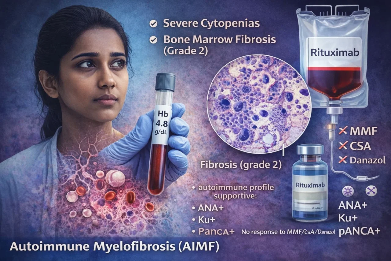 Paritosh Garg: A fibrotic marrow is not always PMF 1 Paritosh Garg: A fibrotic marrow is not always PMF