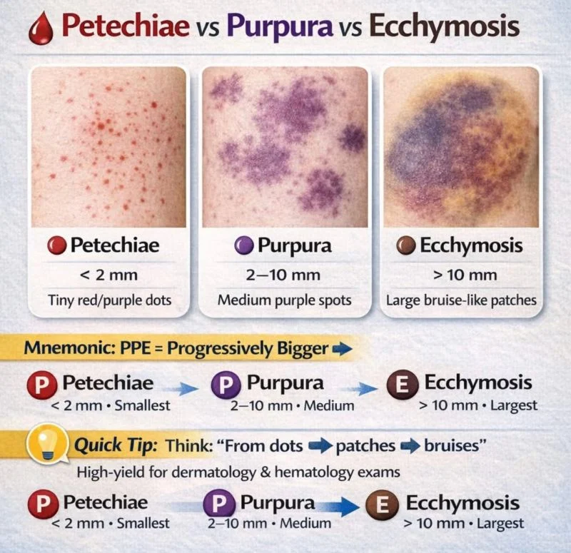 Samwel Mikaye: Petechiae, Purpura, and Ecchymosis - A Clinical Guide to Skin Bleeding
