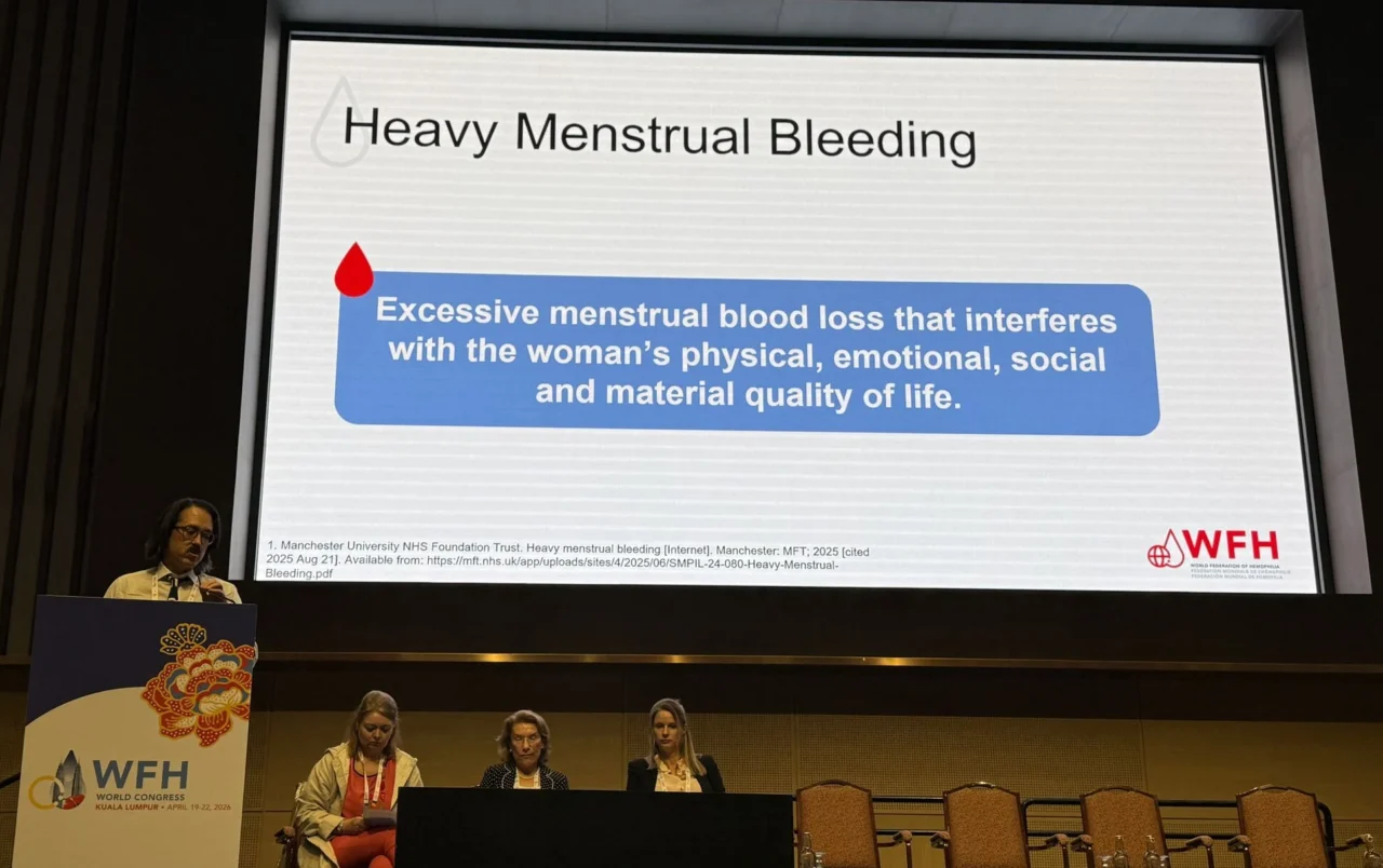 Heghine Khachatryan: Heavy Menstrual Bleeding in Women with Bleeding Disorders - Key Insights from WFH 2026