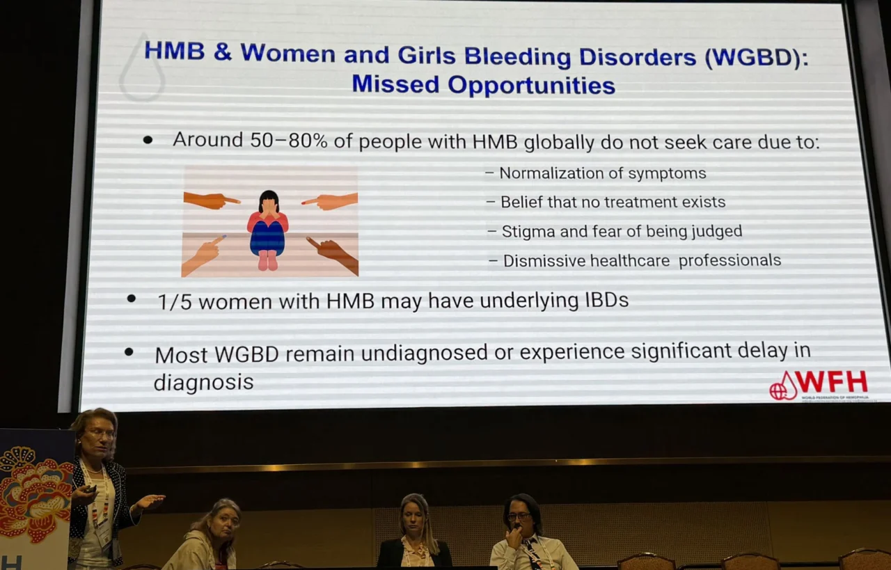 Heghine Khachatryan: Heavy Menstrual Bleeding in Women with Bleeding Disorders - Key Insights from WFH 2026