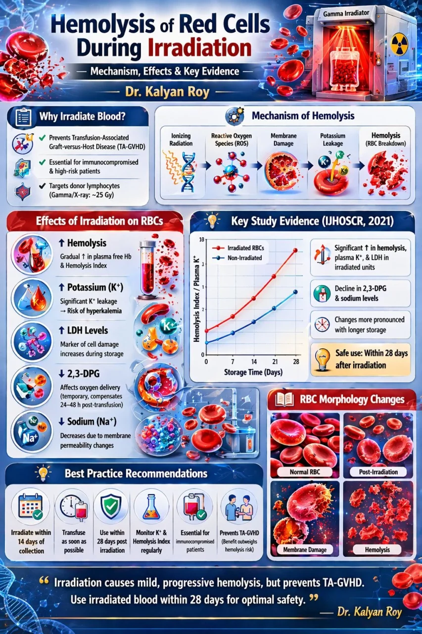 Kalyan Roy: Effect of Irradiation on Red Blood Cells