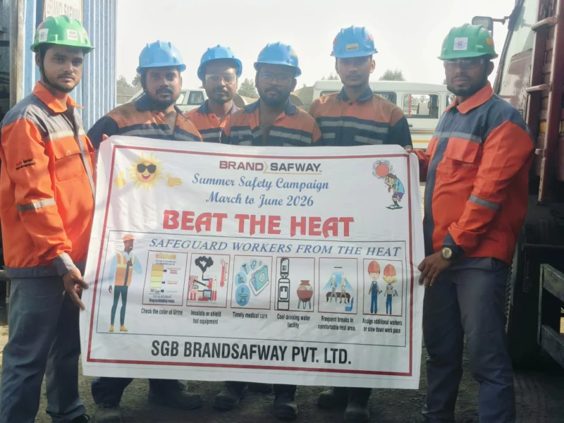Shivam Gupta: Heat Stroke Awareness Program by SGB by BrandSafway Calls for Hydration and Rapid Response