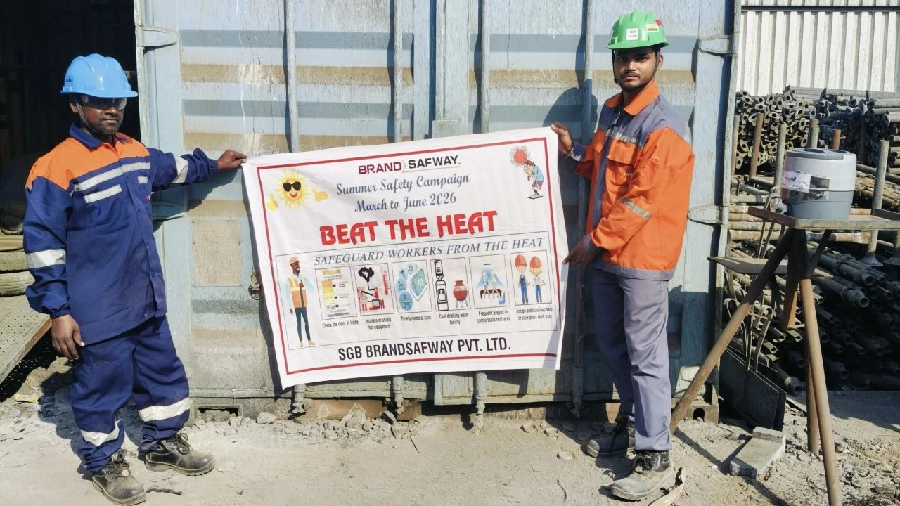 Shivam Gupta: Heat Stroke Awareness Program by SGB by BrandSafway Calls for Hydration and Rapid Response