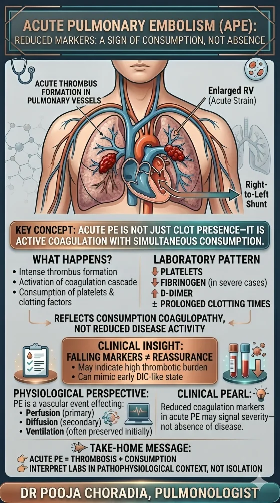 Pooja Choradia: Understanding Consumption Coagulopathy in Acute Pulmonary Embolism