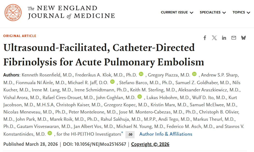 Fayad Al-Haimus։ HI-PEITHO Shows Reduced PE Complications Without Increased Bleeding