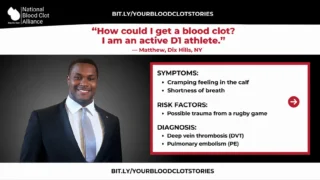Blood Clots Can Happen to Anyone - NBCA