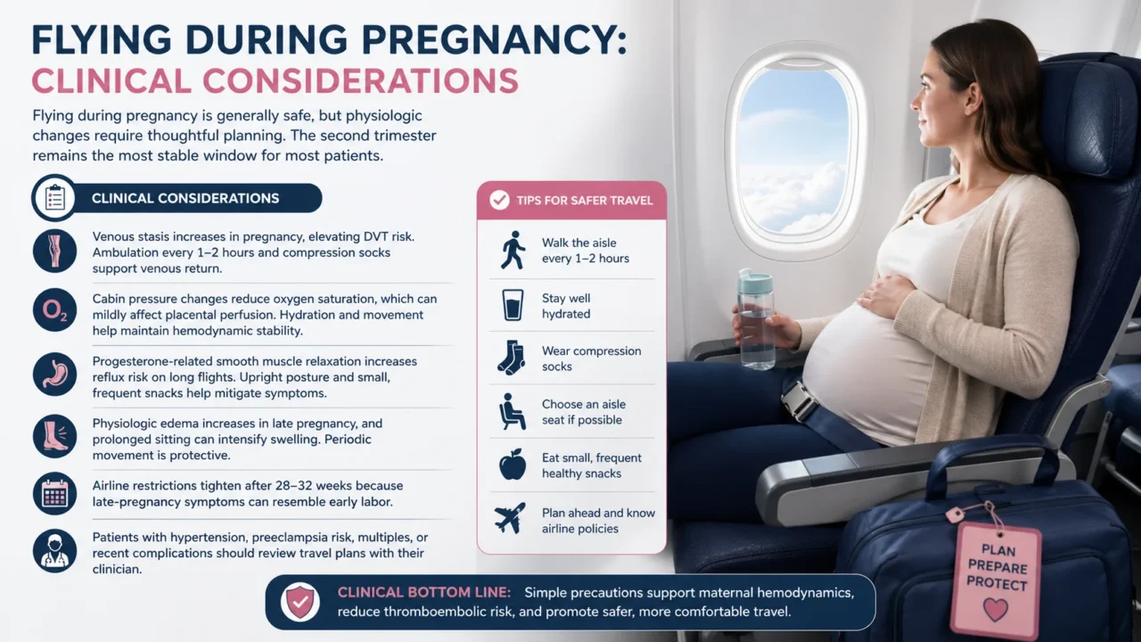 Diana Domenica Bruno։ Flying During Pregnancy and Clinical Considerations