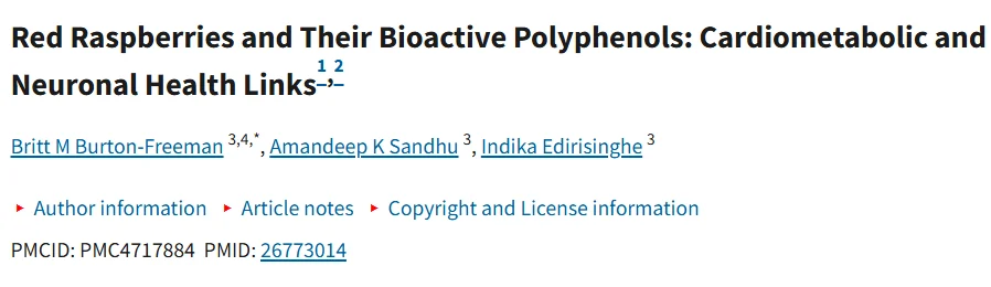 Mahesan Subramaniam: Raspberry Support Heart, Brain, and Metabolic Health