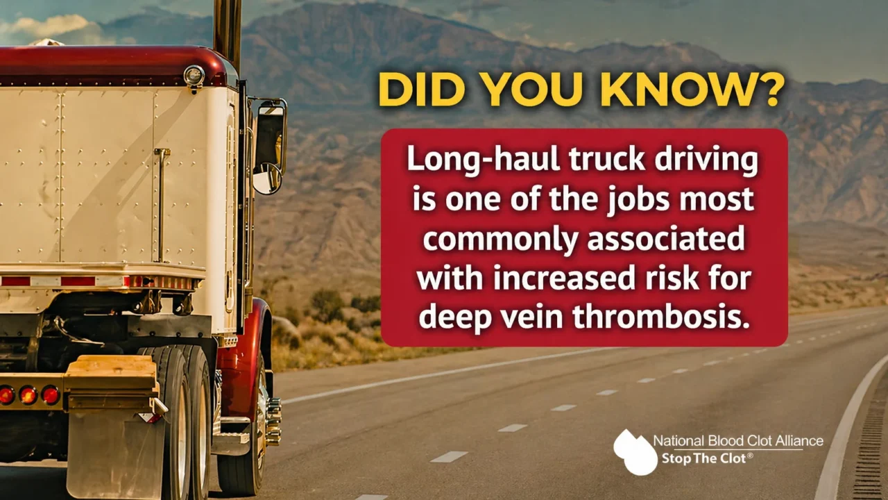 Deep Vein Thrombosis Risk in Jobs with Prolonged Sitting – NBCA