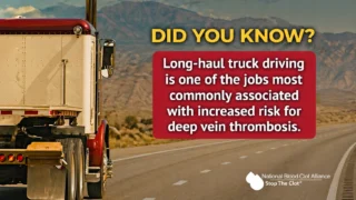 Deep Vein Thrombosis Risk in Jobs with Prolonged Sitting - NBCA